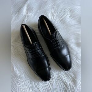 Ecco City Tray Dress Shoe Lace Up Black Leather NIB Mens 42